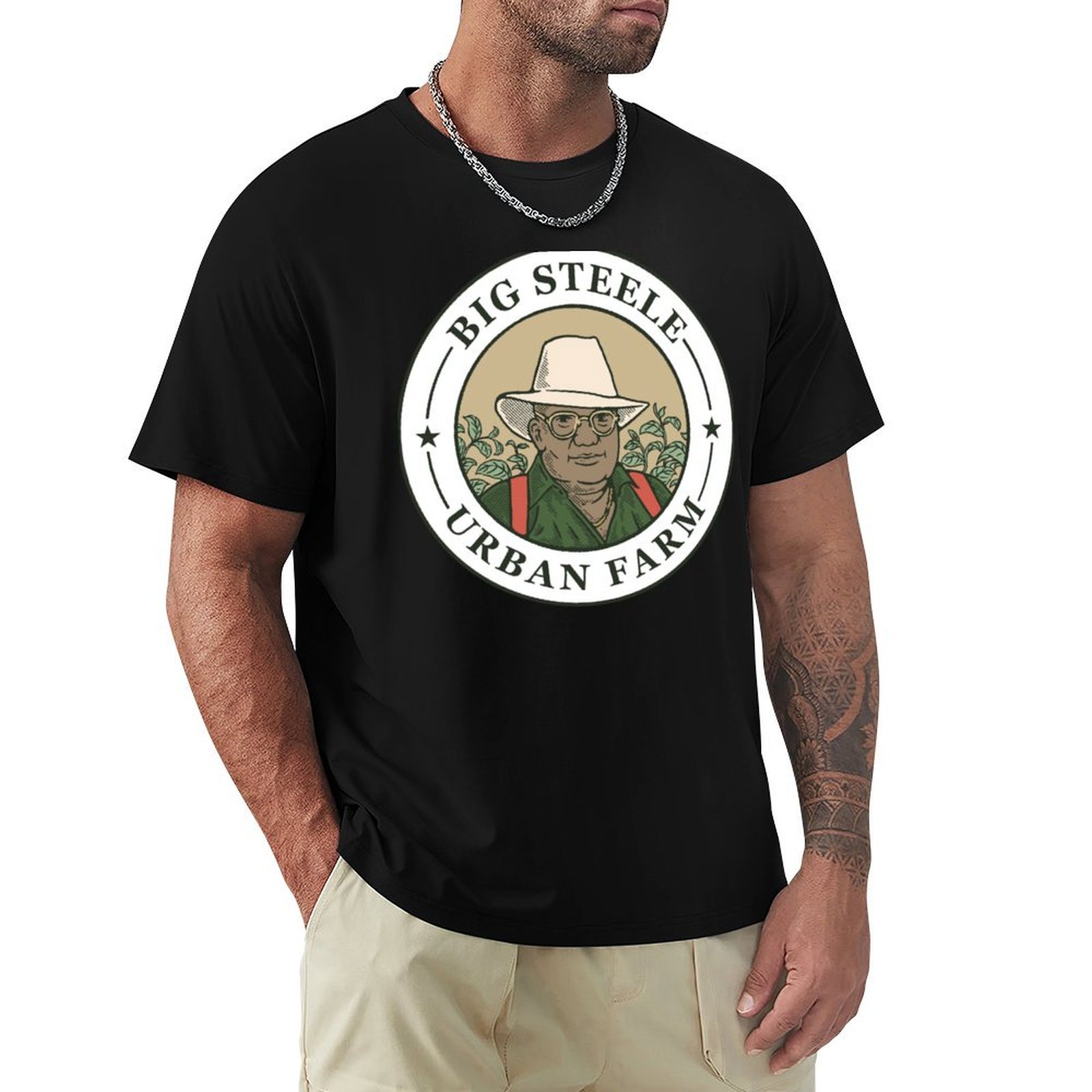 Urban Farming In China - Urban farming T-shirt Basic effen T-shirt
