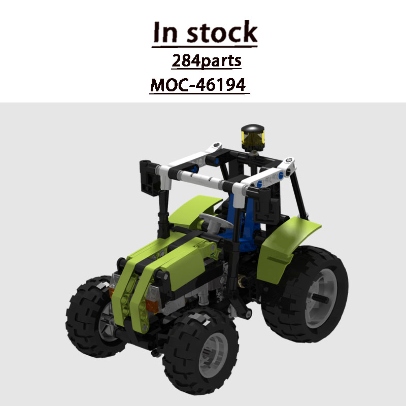 Urban Farming Model - MOC-46194 Urban Farm Landbouwtractor Bouwsteenmodel 284