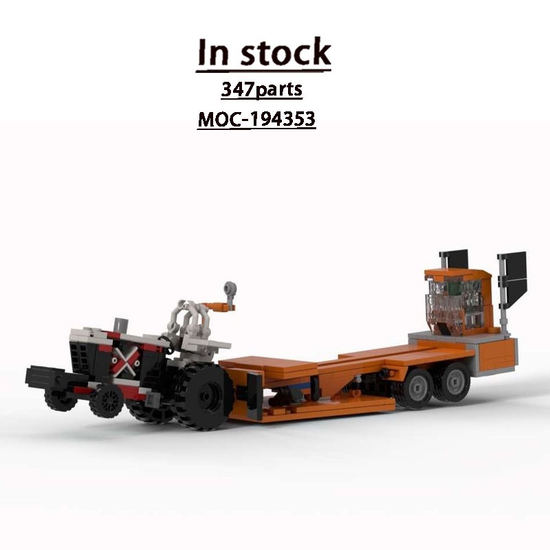 Urban Farming Model - MOC-194353 Urban Farm Tractor met kar