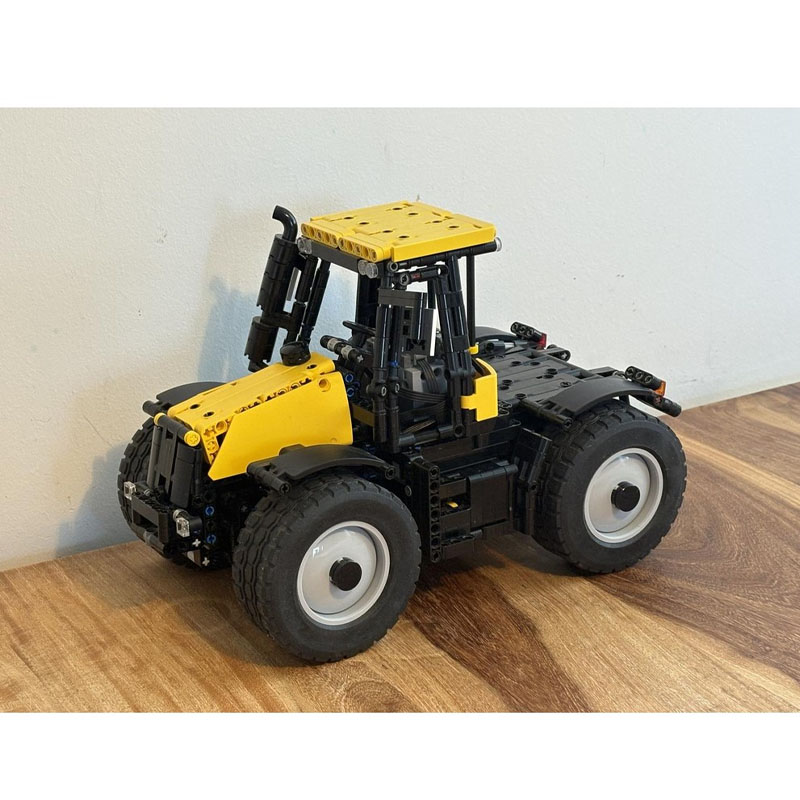 Urban Farming Model - MOC-254775 Urban Farm Agriculture Geel-zwarte tractor