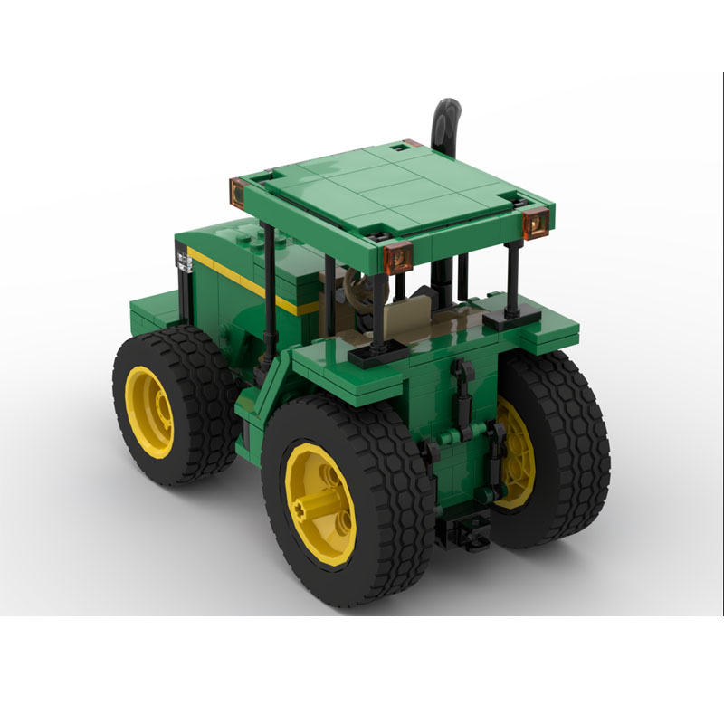 Urban Farming Model - MOC-201823 Urban Farm Landbouwtractor Bouwsteenmodel 311