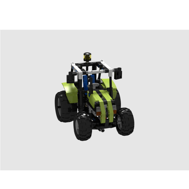 Urban Farming Model - MOC-46194 Urban Farm Landbouwtractor Bouwsteenmodel 284