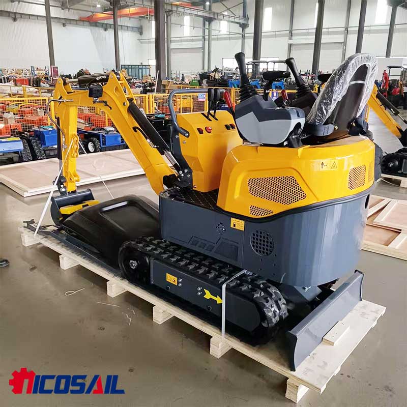 Urban Farming In China - Stedelijke infrastructuur 1,2t minigraafmachine OKW12 –