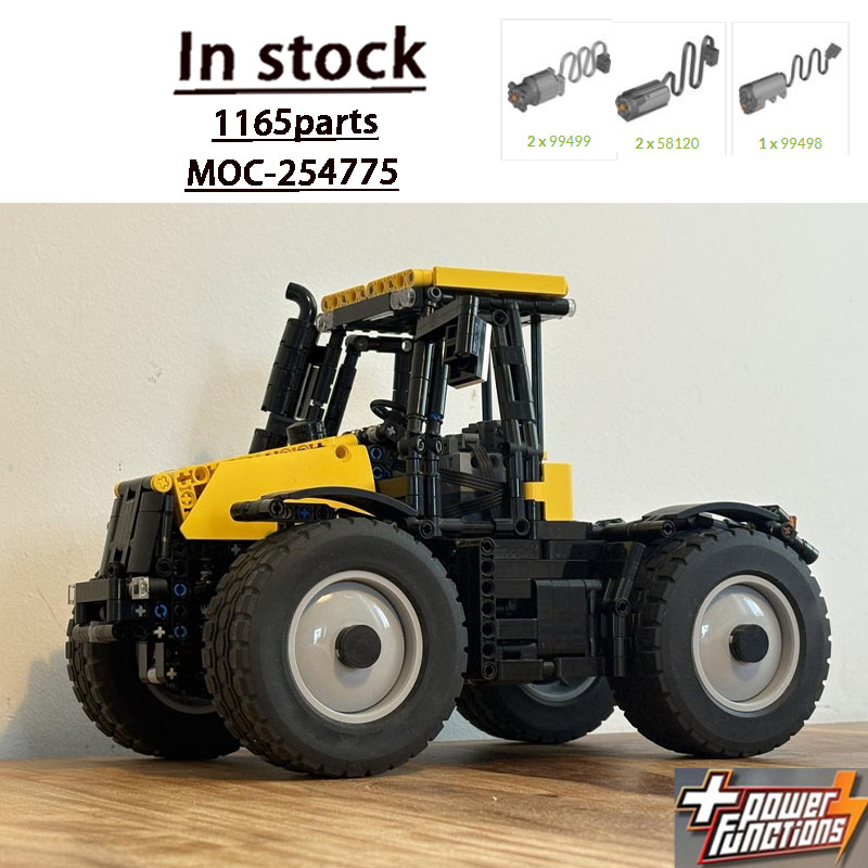 Urban Farming Model - MOC-254775 Urban Farm Agriculture Geel-zwarte tractor