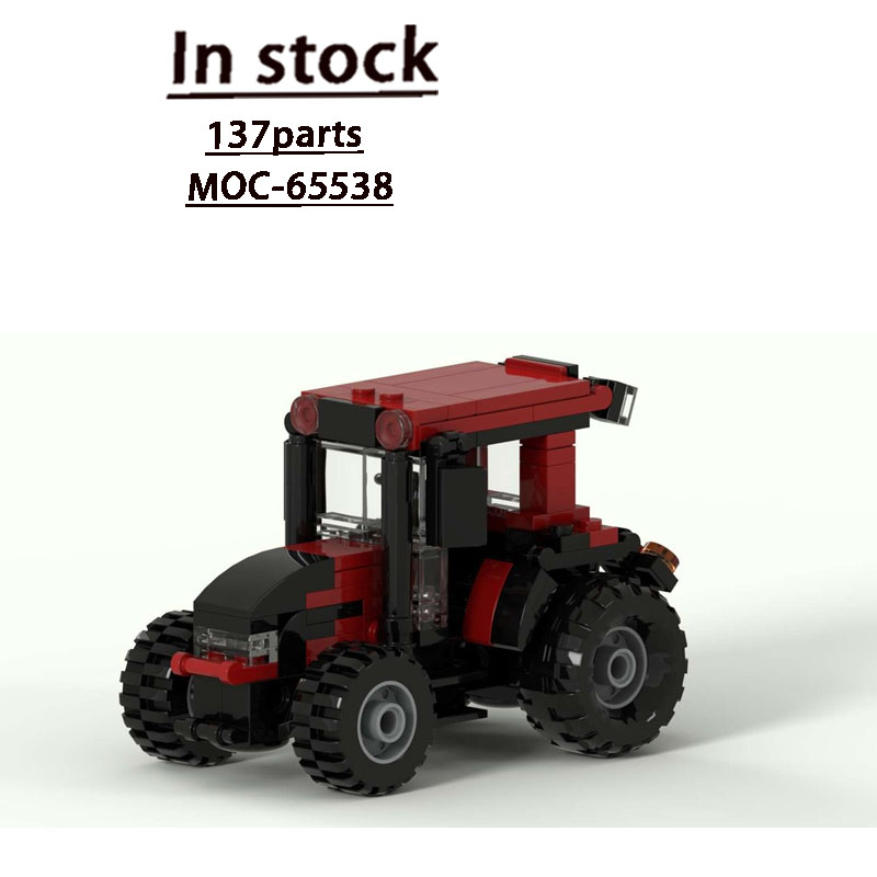 Urban Farming Model - MOC-65538 Urban Farm Agrarische Retro Tractor
