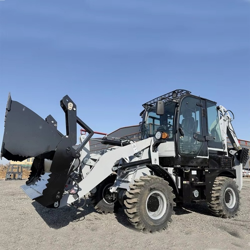 Urban Farming Project - Compacte multifunctionele graaflader 4x4 diesel CE