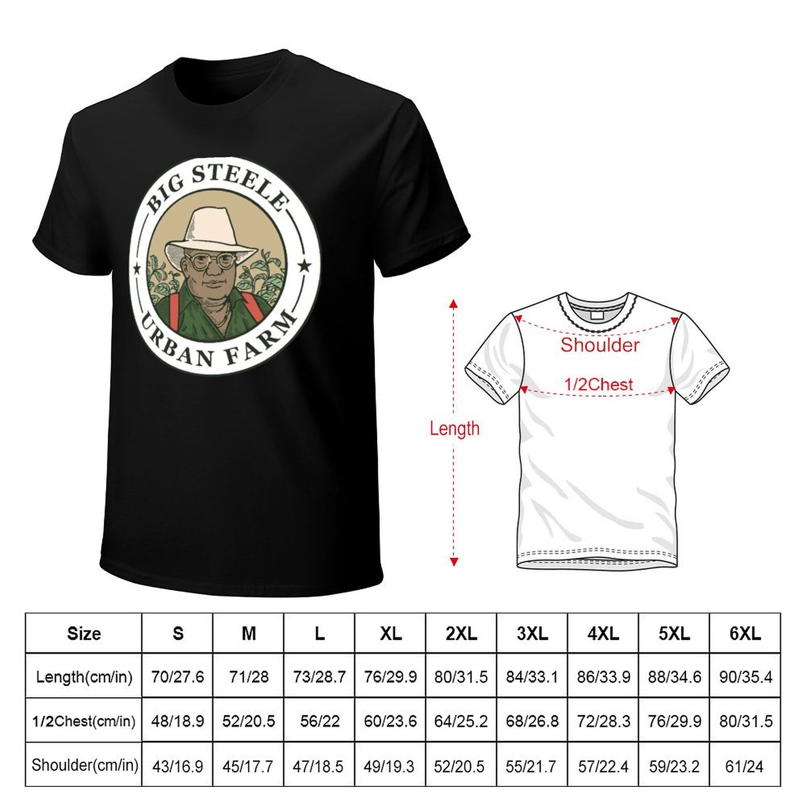 Urban farming T-shirt Basic ef - Urban Farming In China recensie en prijs