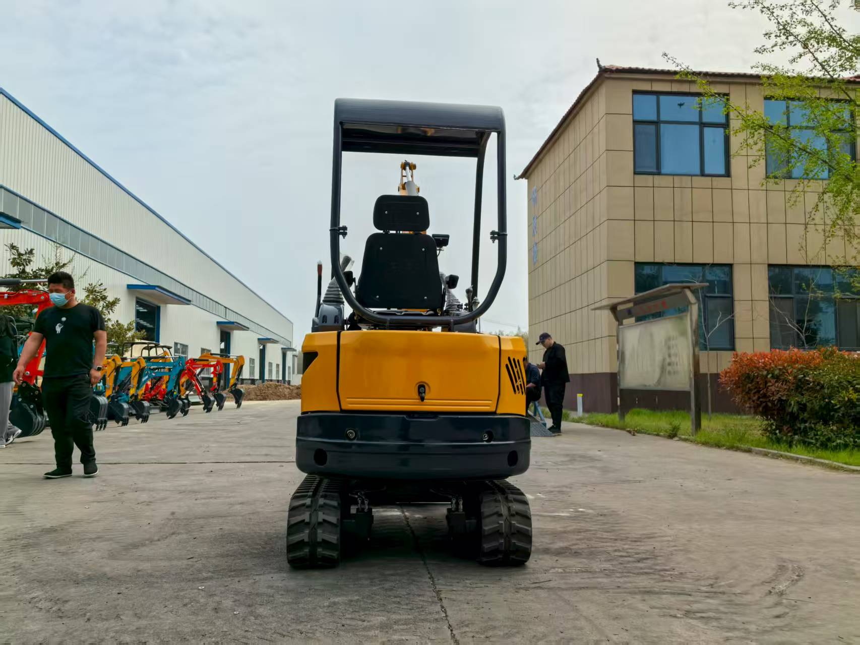 2T staartloze kleine graafmach - Urban Farming In China recensie en prijs